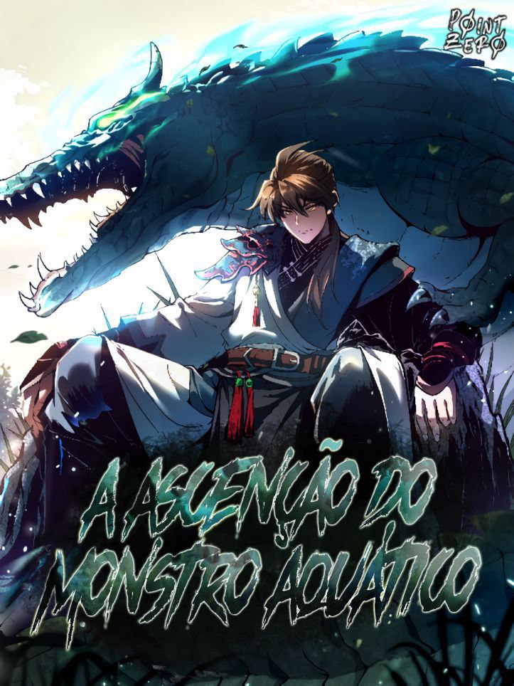 Capa de A Ascensao Do Monstro Aquatico Becoming A God Starting As A Water Monk
