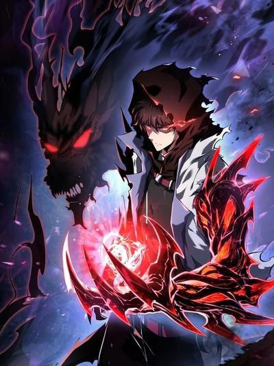 Capa de A Calamidade Desceu E Eu Evolui Para O Rei Carmesim Doomsday Arrival E