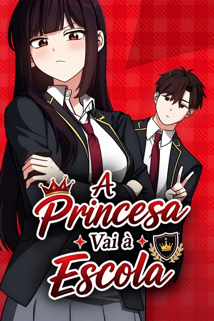 Capa de A Princesa Vai A Escola The Princess Goes To School