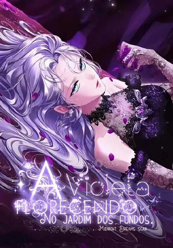 Capa de A Violeta Florescendo No Jardim Dos Fundos The Blooming Violet In The