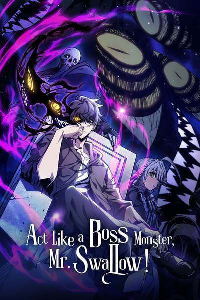 Capa de Act Like A Boss Monster Mr Swallow Sr Devorador Por Favor Aja Como Um