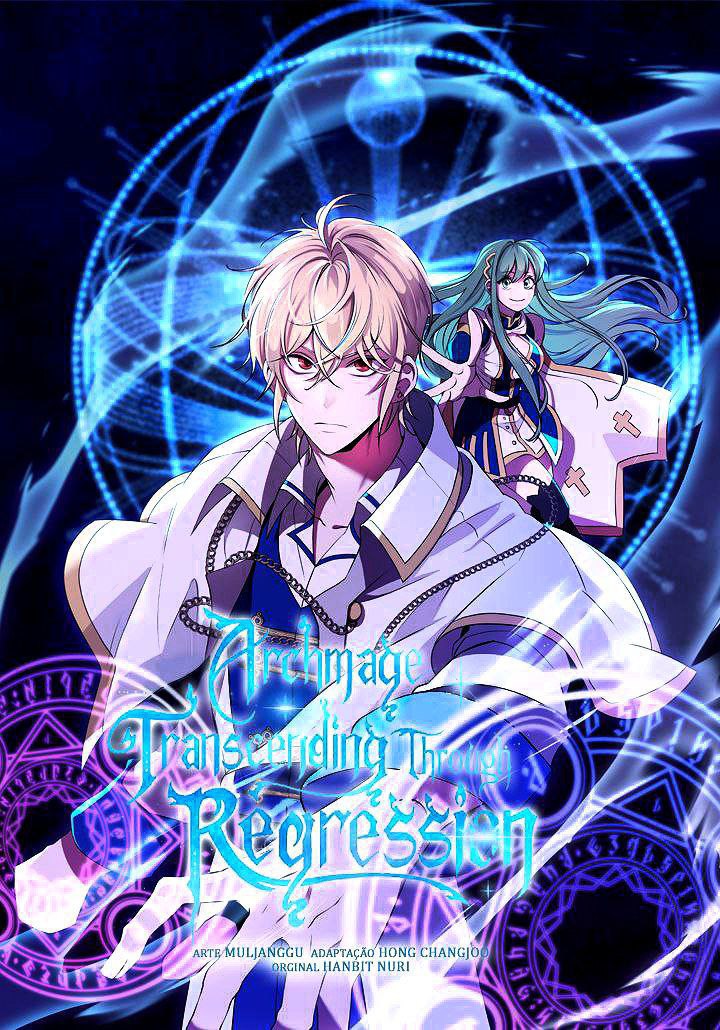 Capa de Archmage Transcending Through Regression A Transcendencia Do Arquimago