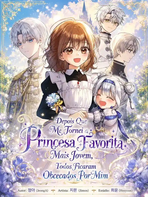 Capa de Depois Que Me Tornei A Princesa Favorita Mais Jovem Todos Ficaram Obce