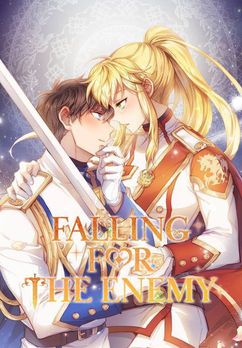 Capa de Falling For The Enemy Apaixonando Se Pelo Inimigo