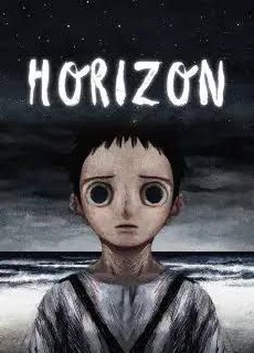 Capa de Horizon O Horizonte Finalizado Preto E Branco