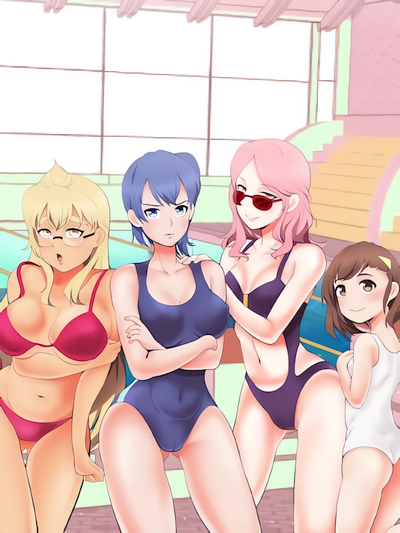 Capa de Immoral Swim Club