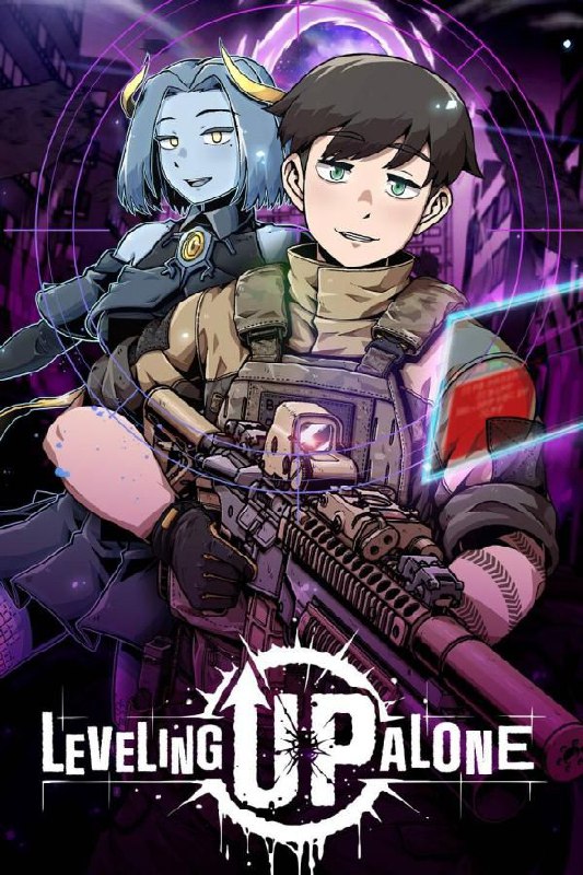 Capa de Level Up Alone