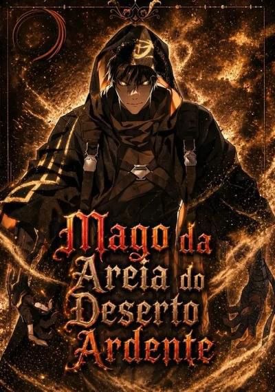 Capa de Mago Da Areia Do Deserto Ardente Sand Mage Of The Burnt Desert