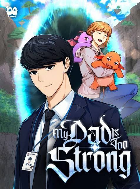 Capa de My Dad Is Too Stronger O Papai E Muito Forte