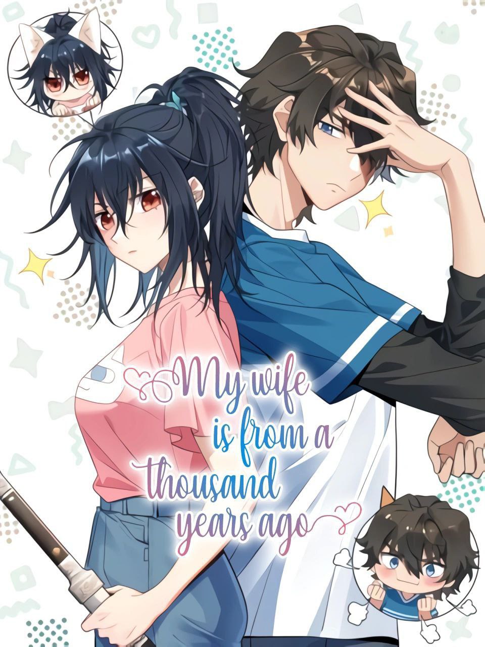 Capa de My Wife Is From A Thousand Years Ago Minha Esposa E De 1000 Anos Atras
