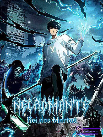Capa de Necromancer The Ultimate Scourge Em Andamento Necromante Rei Dos Morto