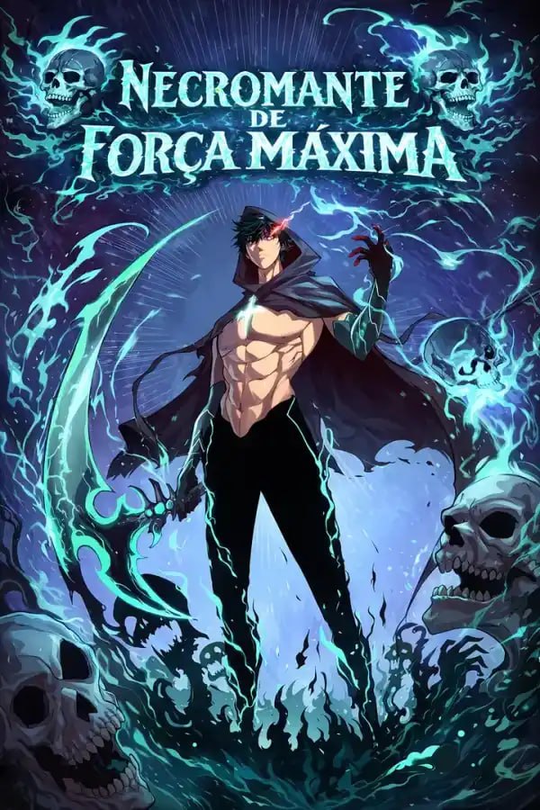 Capa de Necromante Com Forca Maxima Maxed Strength Necromancer
