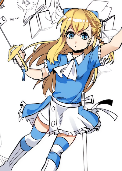 Capa de No Fantasy Alice