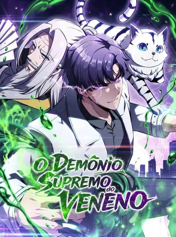 Capa de O Demonio Supremo Do Veneno