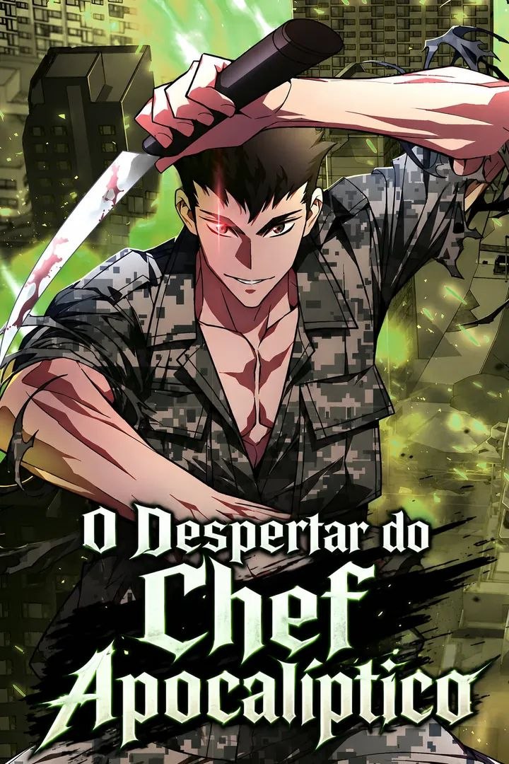 Capa de O Despertar Do Chef Apocaliptico Apocalyptic Chef Awakening