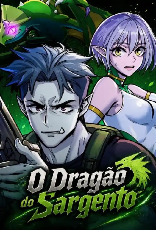 Capa de O Dragao Do Sargento The Sergeant S Dragon