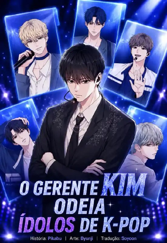 Capa de O Gerente Kim Odeia Idolos De K Pop Manager Kim Hates K Pop Idols