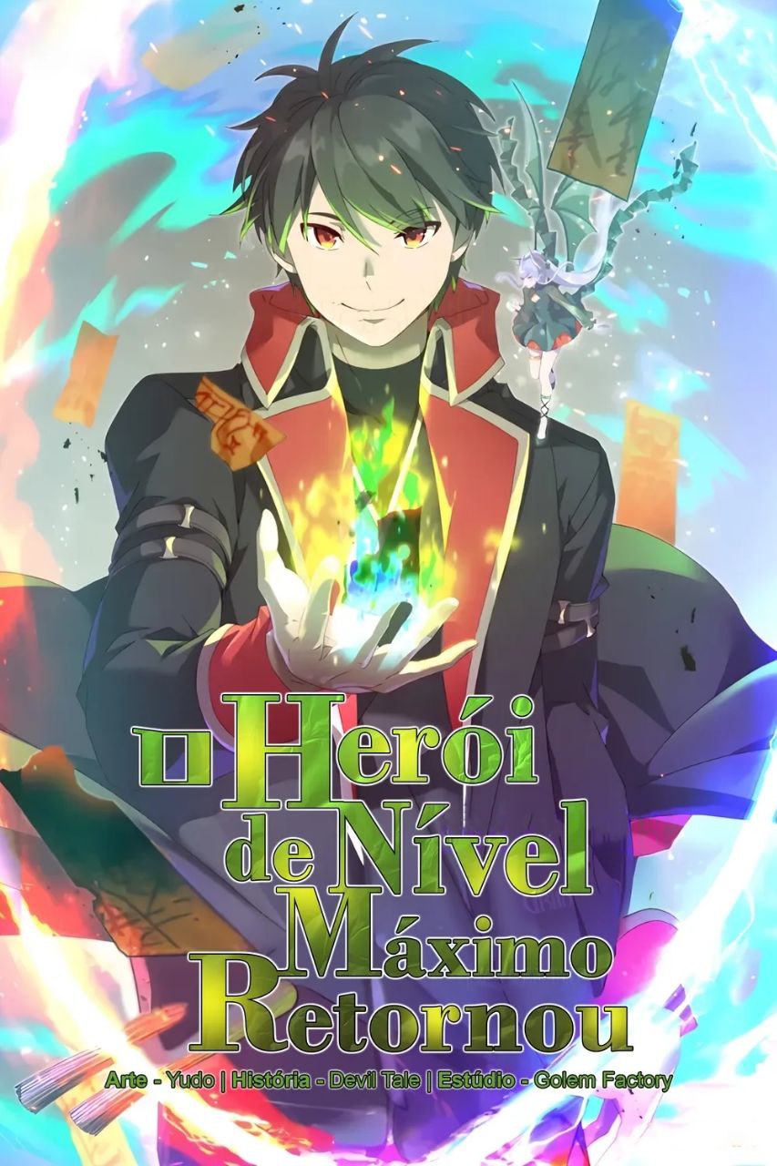 Capa de O Heroi De Nivel Maximo Retornou Max Leveled Hero Will Return
