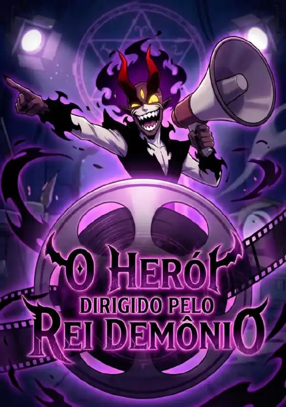 Capa de O Heroi Dirigido Pelo Rei Demonio The Hero Directed By The Demon King