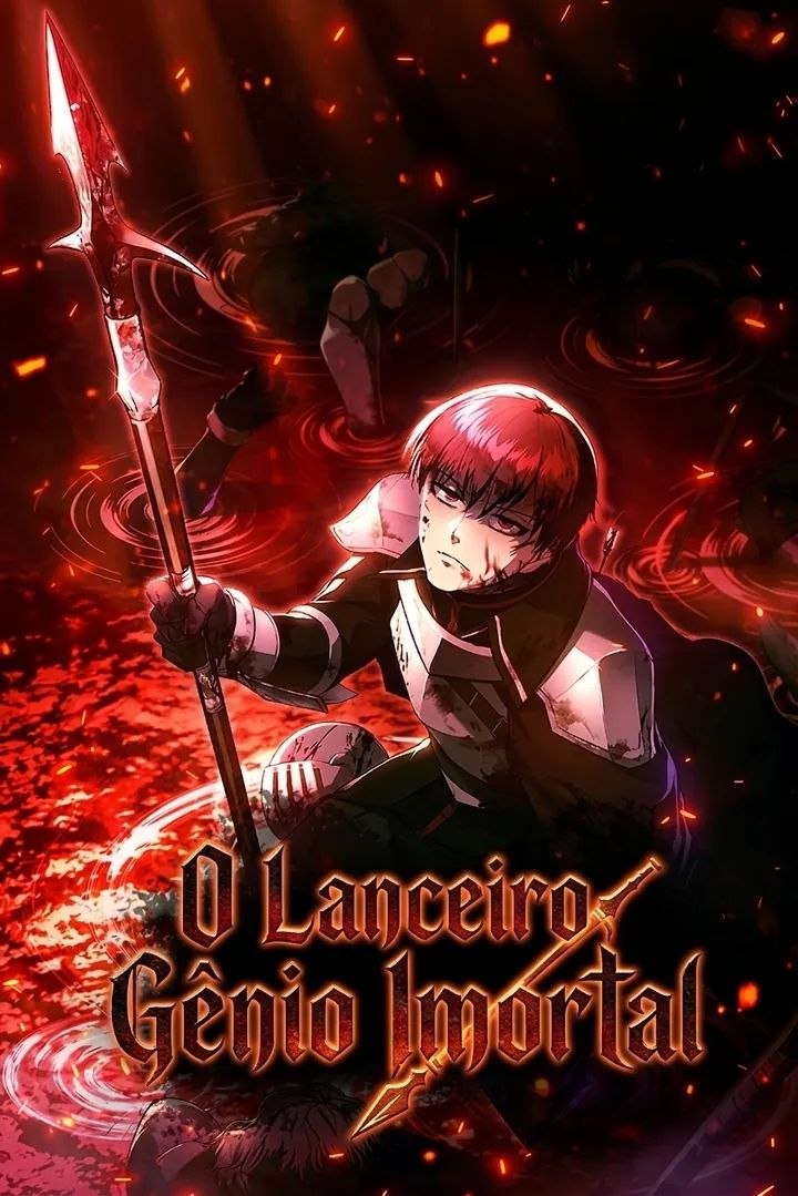 Capa de O Lanceiro Genio Imortal The Immortal Genius Spearman