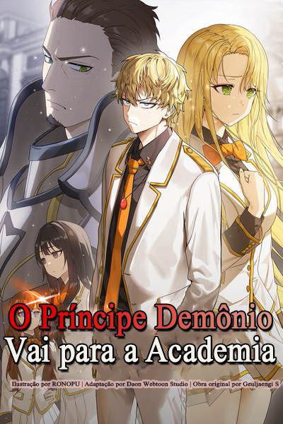 Capa de O Principe Demonio Vai Para A Academia The Demon Prince Goes To The Ac