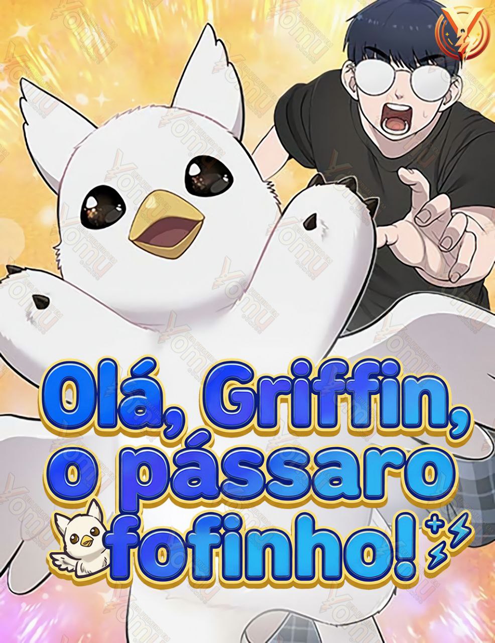 Capa de Ola Griffin O Passaro Fofinho Hello Griffin The Squinty Eyed