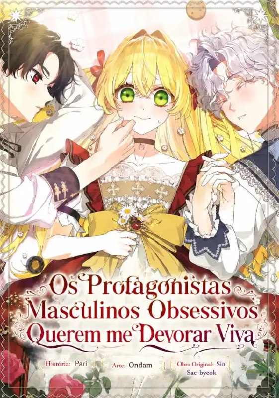 Capa de Os Protagonistas Masculinos Obsessivos Querem Me Devorar Viva