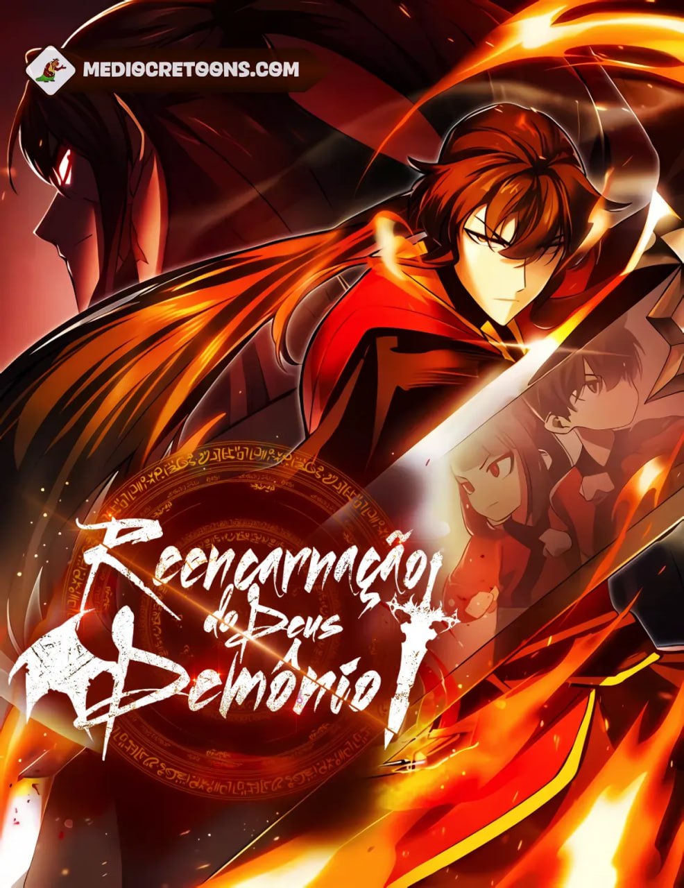 Capa de Reencarnacao Do Deus Demonio