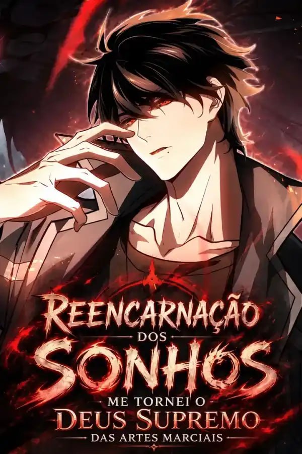 Capa de Reencarnacao Dos Sonhos Me Tornei O Deus Supremo Das Artes Marciais