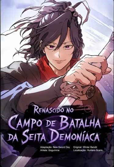 Capa de Renascido No Campo De Batalha Do Culto Demoniaco