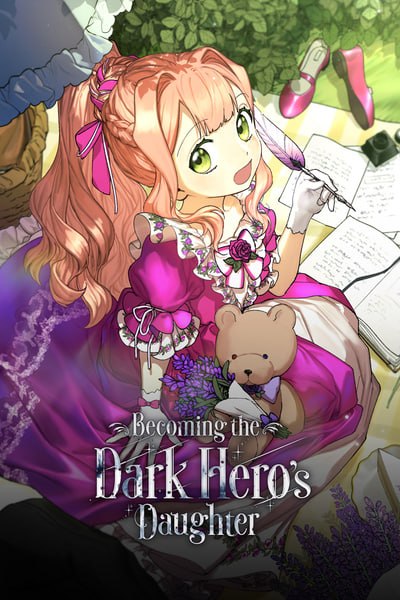 Capa de Se Tornando A Filha Do Heroi Sombrio Becoming The Dark Hero S Daughter
