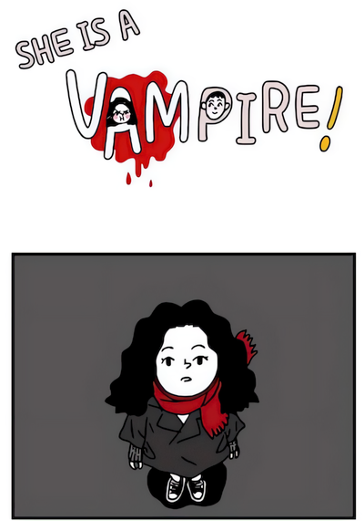 Capa de She is a Vampire!