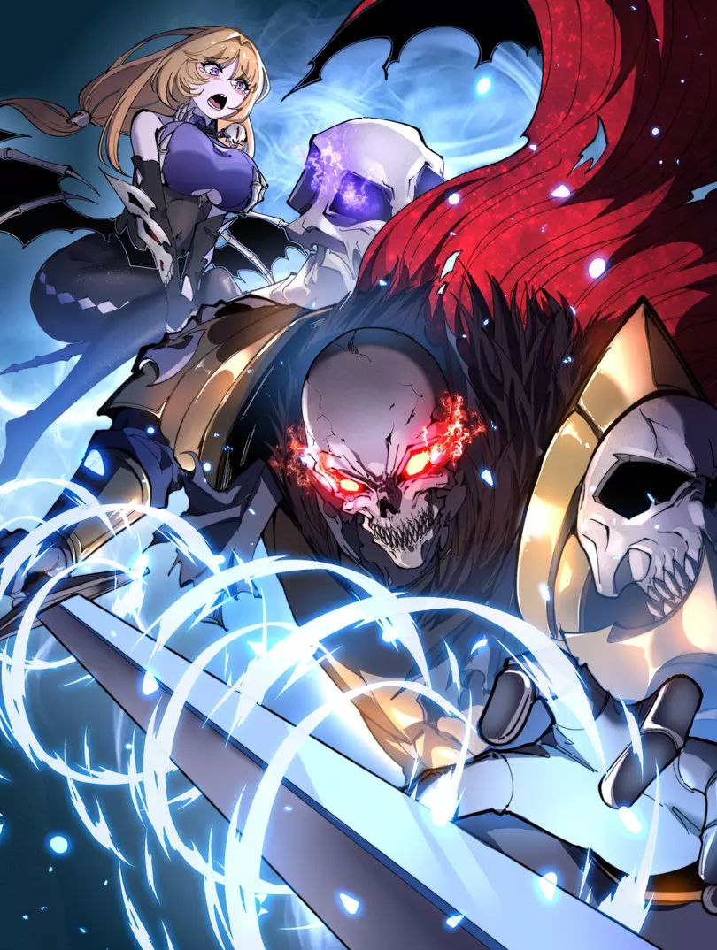 Capa de Skeleton Evolution Comeca Com A Convocacao Da Deusa