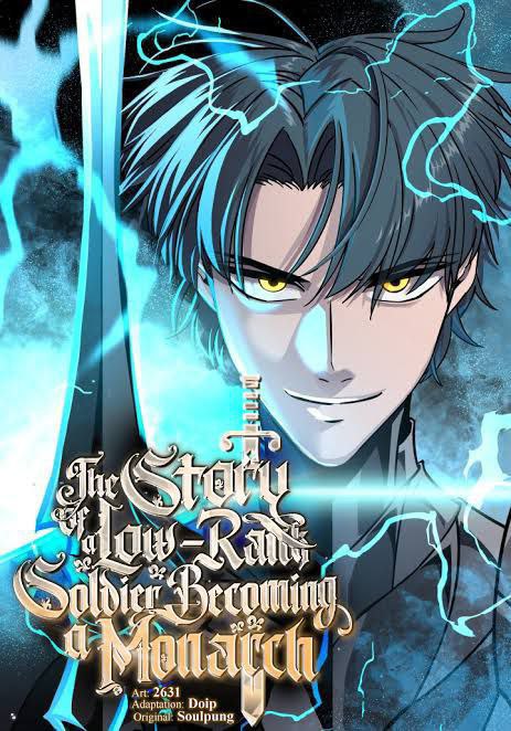 Capa de Story Of A Low Rank Soldier Becoming A Monarch A Historia De Um Soldad