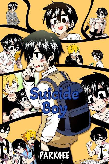 Capa de Suicide Boy Garoto Suicida