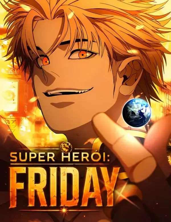 Capa de Super Heroi Friday Super Hero Friday