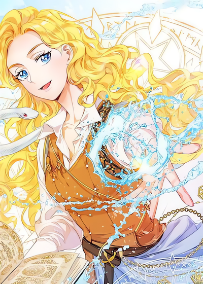 Capa de The Golden Haired Elementalist