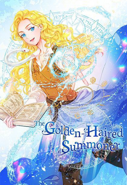Capa de The Golden Haired Summoner A Garota Loira Que Controla Os Elementos