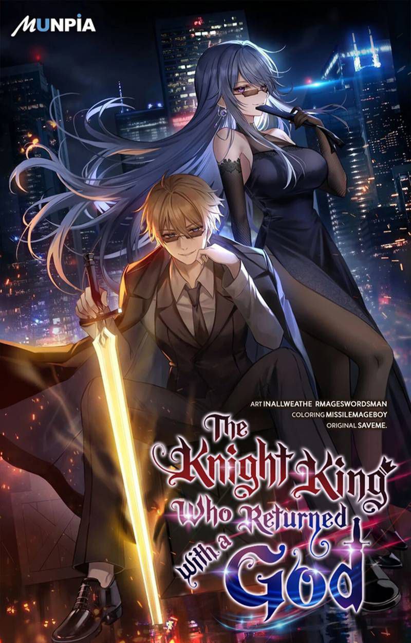 Capa de The Knight King Who Returned With A God O Rei Dos Cavaleiros Que Retor