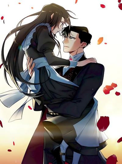 Capa de The Maid and the Vampire