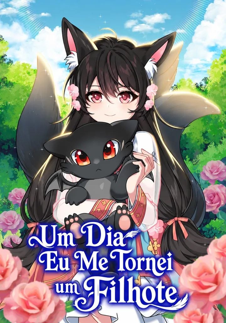 Capa de Um Dia Eu Me Tornei Um Filhote One Day I Became A Hatchling