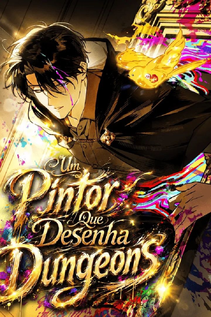 Capa de Um Pintor Que Desenha Dungeons The Painter Who Draws Dungeons