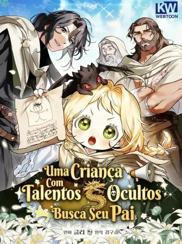 Capa de Uma Crianca Com Talentos Ocultos Busca Seu Pai A Secretly Capable Chil