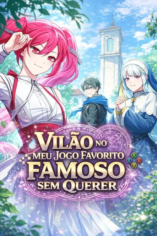 Capa de Vilao No Meu Jogo Favorito Famoso Sem Querer I Reincarnated As A Minor